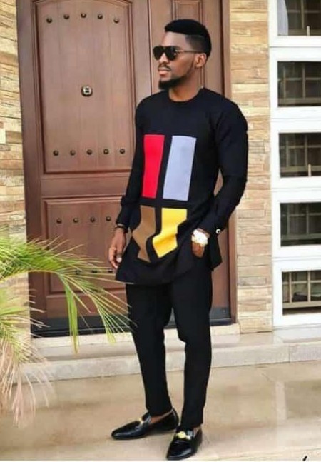 Tunique Pour Homme manches longues